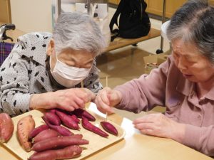 焼きいも大会を行いました🍠（3・4丁目）