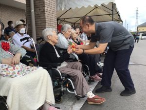 ４年振り！屋外での敬老祭